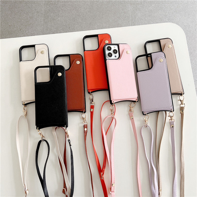 Creative Flip Slung Over One Shoulder Phone Cover