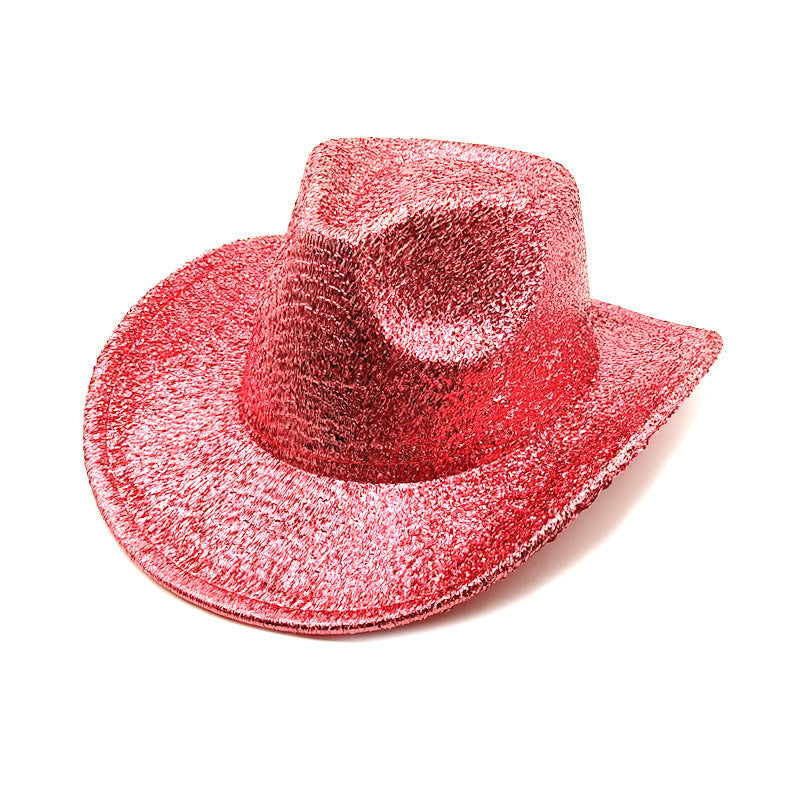 Men's And Women's Fashion Simple Lace Cowboy Hat