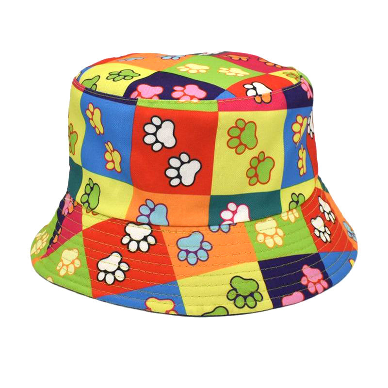 Men's And Women's Outdoor Leisure Printing Sun-shade Sun Protection Hat