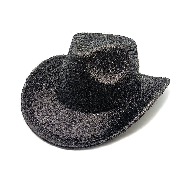 Men's And Women's Fashion Simple Lace Cowboy Hat