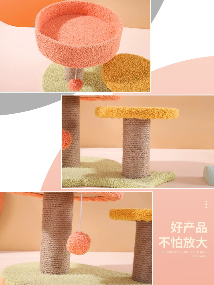 Cat Tree Jumping Platform Sisal Internet-Famous Toys Supplies Cat Climbing Frame