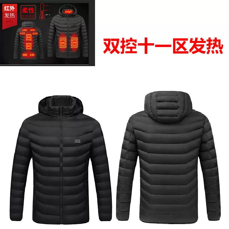 Smart Charging down Cotton Jacket Jacket