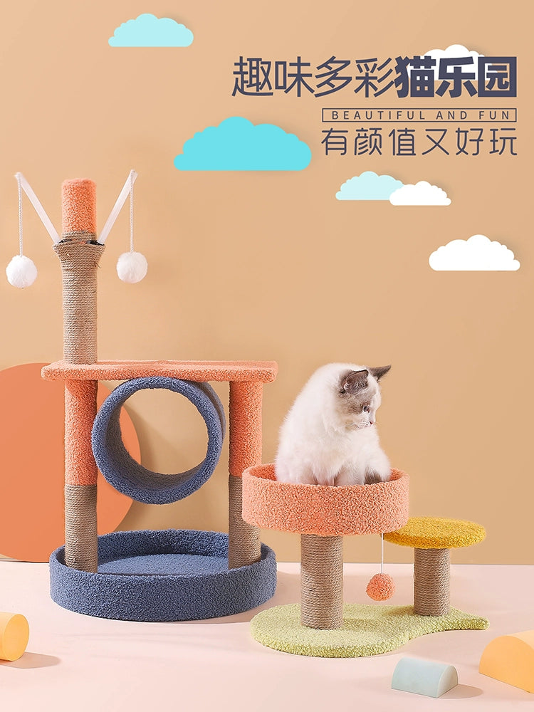 Cat Tree Jumping Platform Sisal Internet-Famous Toys Supplies Cat Climbing Frame