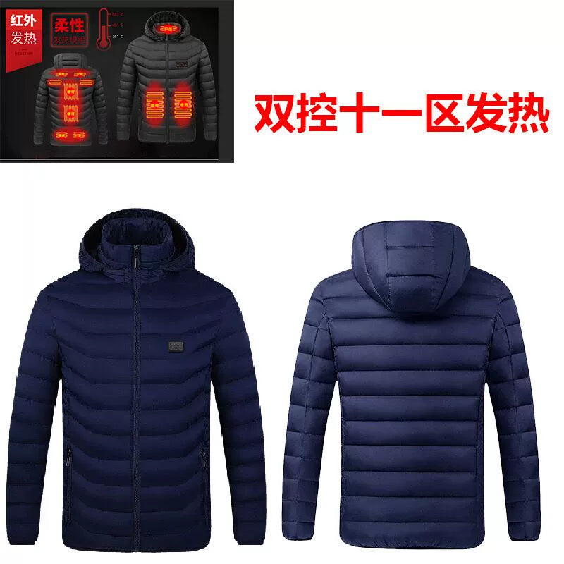 Smart Charging down Cotton Jacket Jacket