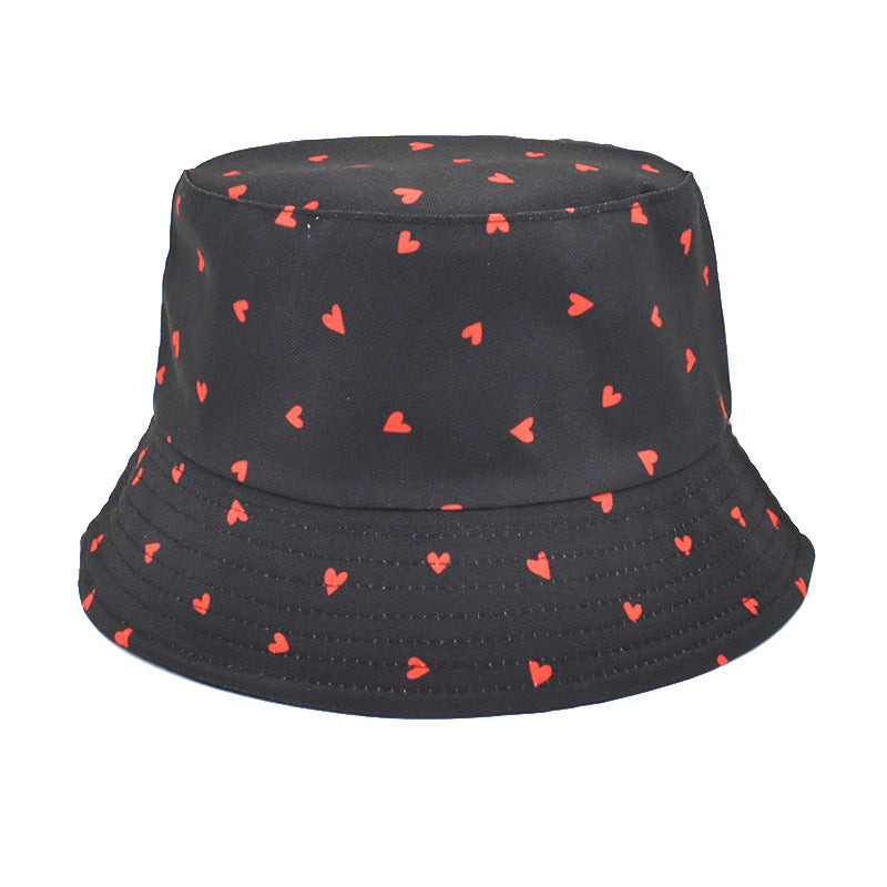 Men's And Women's Outdoor Leisure Printing Sun-shade Sun Protection Hat