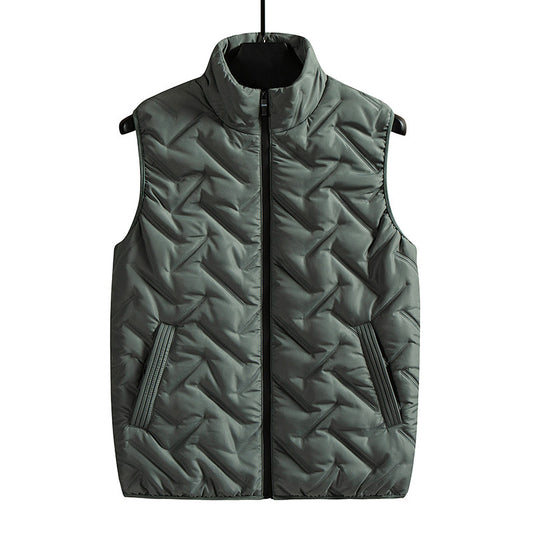 Men's Fashion All-matching Down Cotton-padded Vest - MediaEclat.store