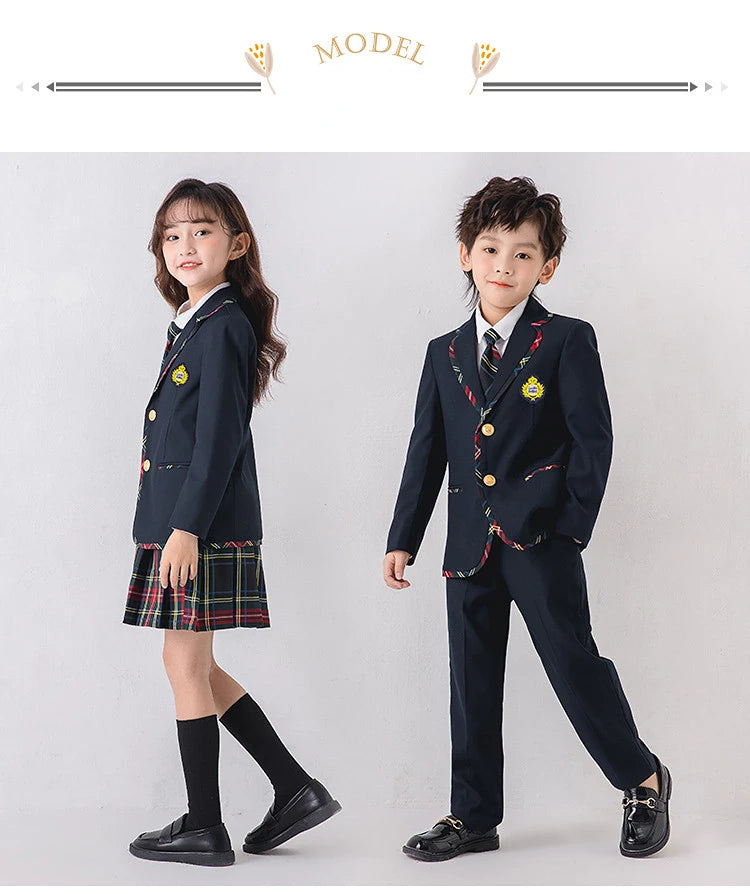 Japanese School Uniforms for Men and Women, Anime Dress, Clothes Set for Kids, Girls, Boys, British, Japan, Outfits