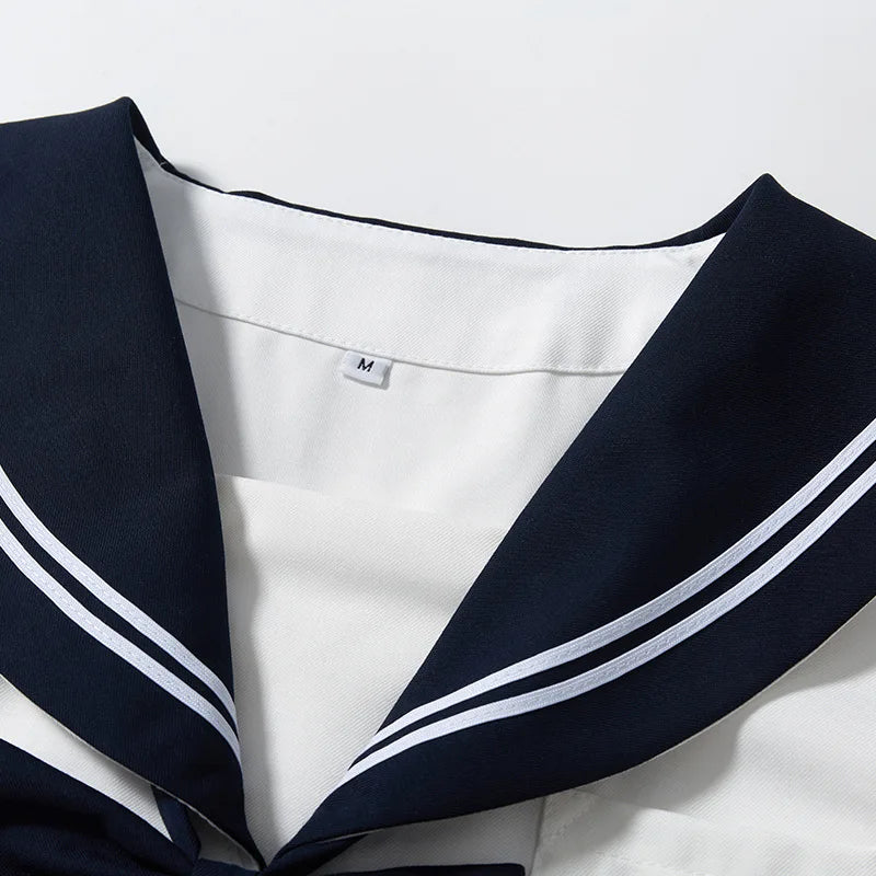Schoolgirl Uniform  Navy Sailor School Uniforms Students Clothes For Girls Anime COS Sailor Navy Suit
