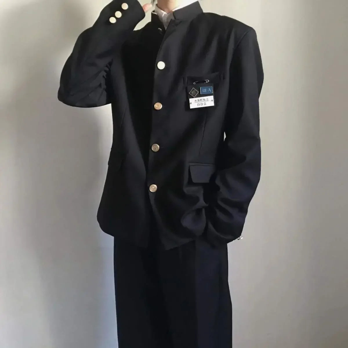 Japanese school uniform Zhongshan suit college Suzuki school uniform JK men's and women's class uniform jacket