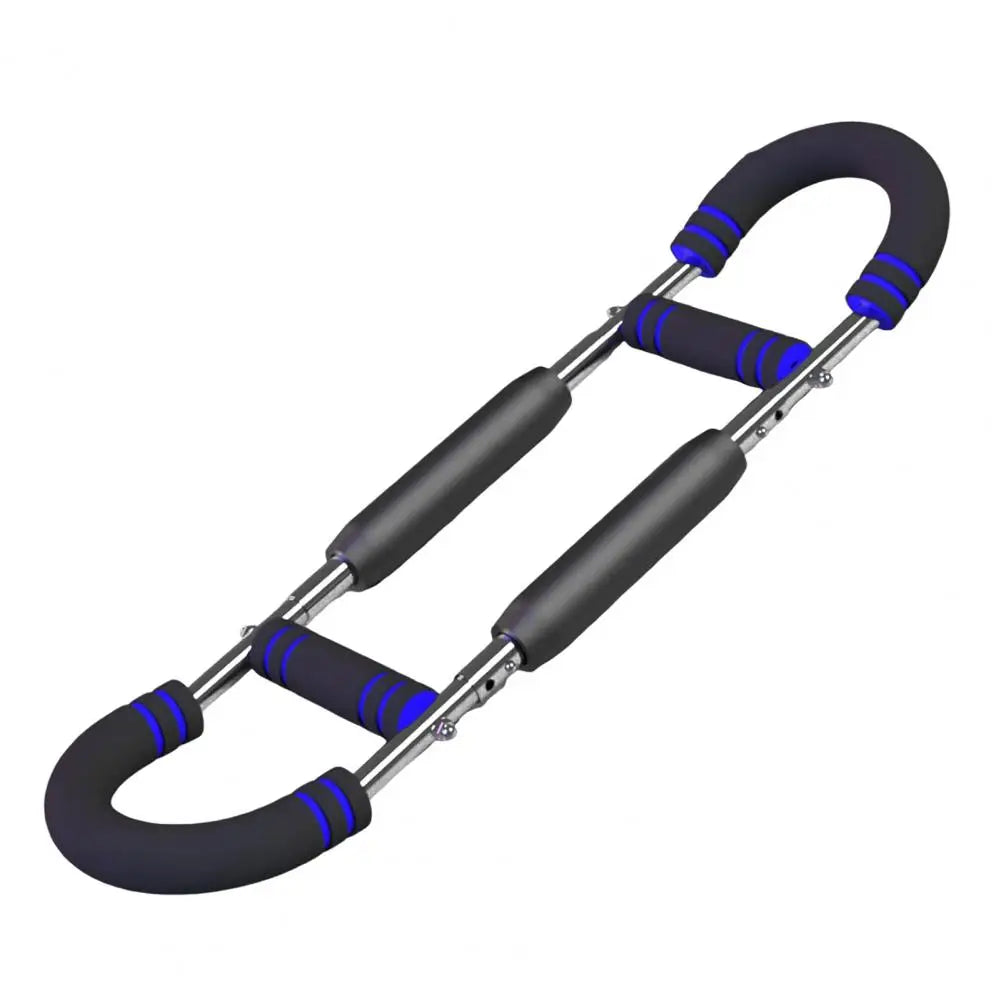 65*17.5cm Twister Arm Exerciser With Foam Handle 40-50kg Adjustable Chest Workout Bar Forearm Triceps Muscle Fitness Equipment