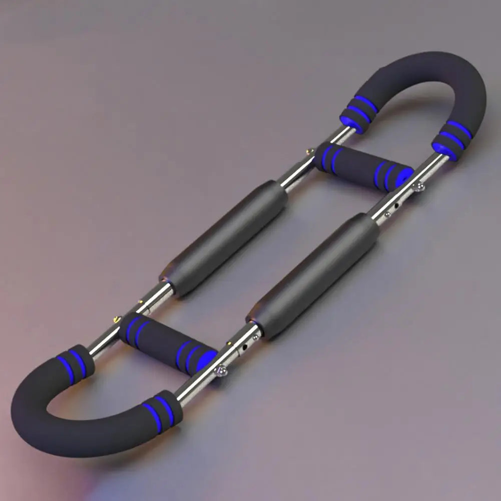 65*17.5cm Twister Arm Exerciser With Foam Handle 40-50kg Adjustable Chest Workout Bar Forearm Triceps Muscle Fitness Equipment