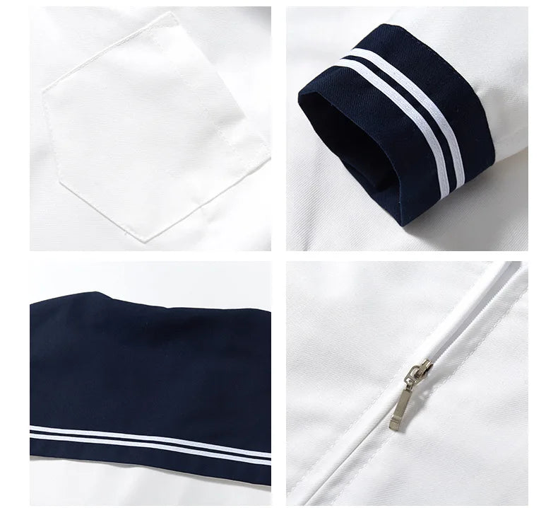Schoolgirl Uniform  Navy Sailor School Uniforms Students Clothes For Girls Anime COS Sailor Navy Suit