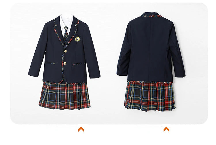Japanese School Uniforms for Men and Women, Anime Dress, Clothes Set for Kids, Girls, Boys, British, Japan, Outfits