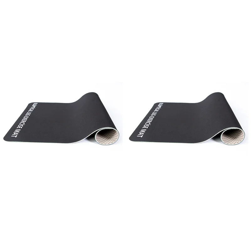 RTSHE-2X Ellipse Leg Exerciser Machine Mat, Non-Slip Workout Mat Electric Seated Foot Pedal Exerciser
