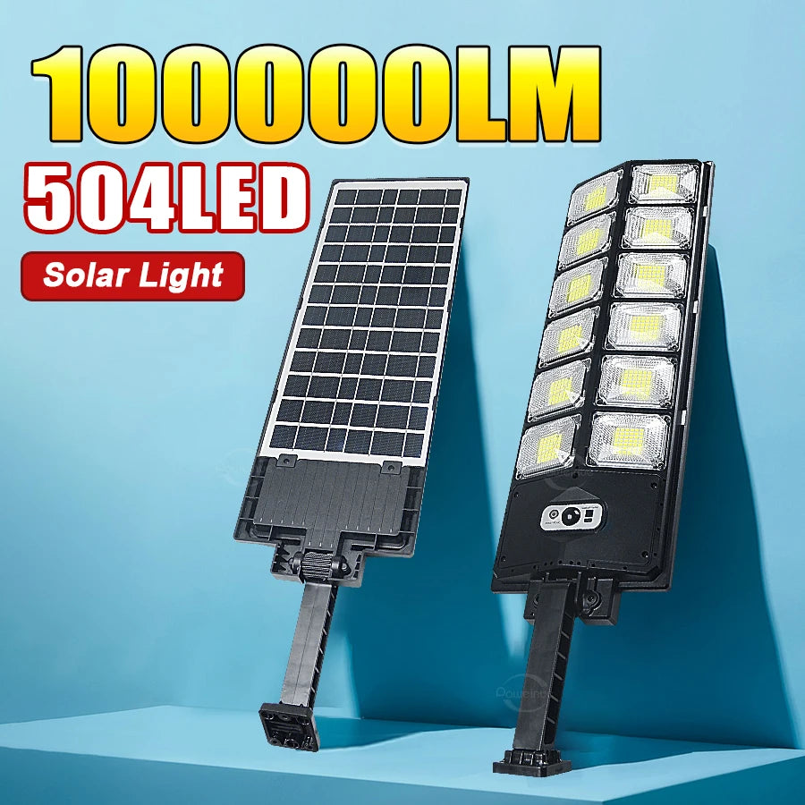 Solar LED Light Outdoor Sconce 504 LED With Infrared Sensor Powerful Outdoor Solar Lamp IP65 Waterproof Street Lamp Easy Mount