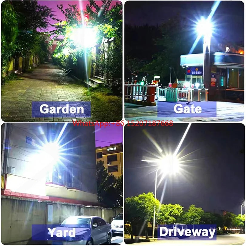 20000LM Solar Led Lamp Outdoor Most Powerful Outdor Solar Lamp 800LED 3Mode Remote Control Waterproof Light Garden Street Lights