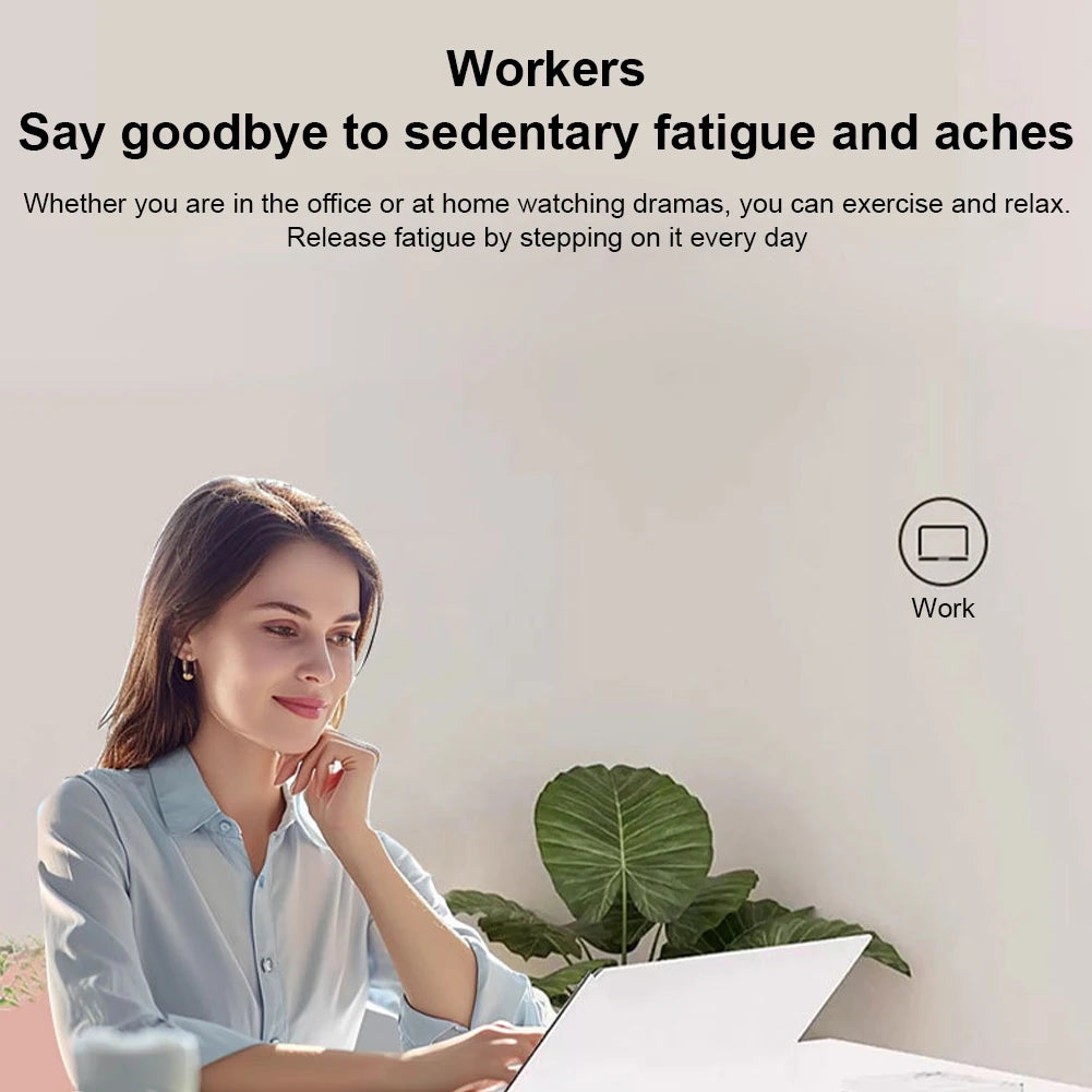 Portable Pedal Exerciser Mini Exercise Bike Adjustable Resistance Foot Peddler Machine Non Slip Multi-Function for Home Exercise