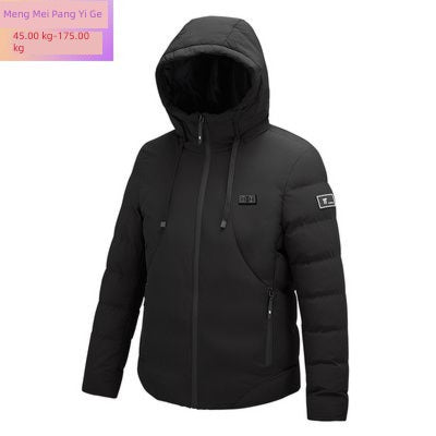 Winter Intelligent Heating down Cotton Coat Jacket