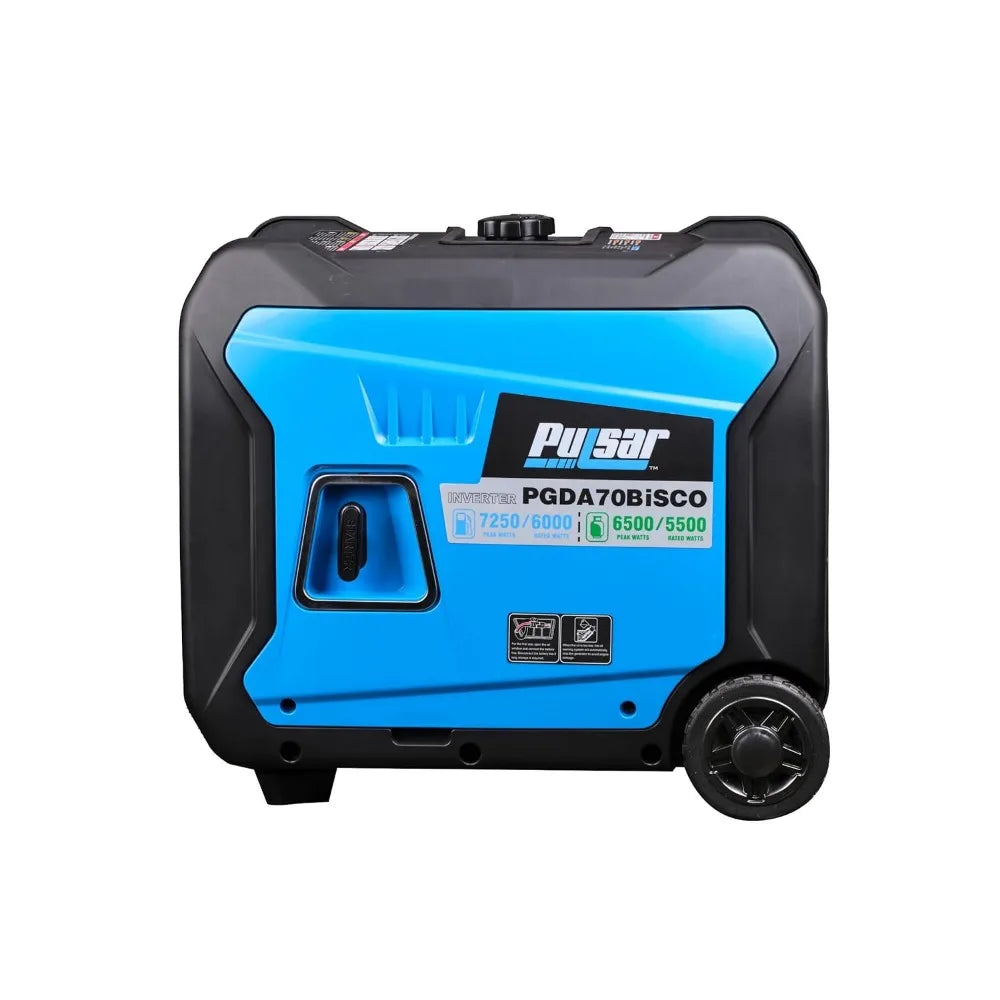 7,250-Watt Super Quiet Dual Fuel Inverter Generator with Remote Start