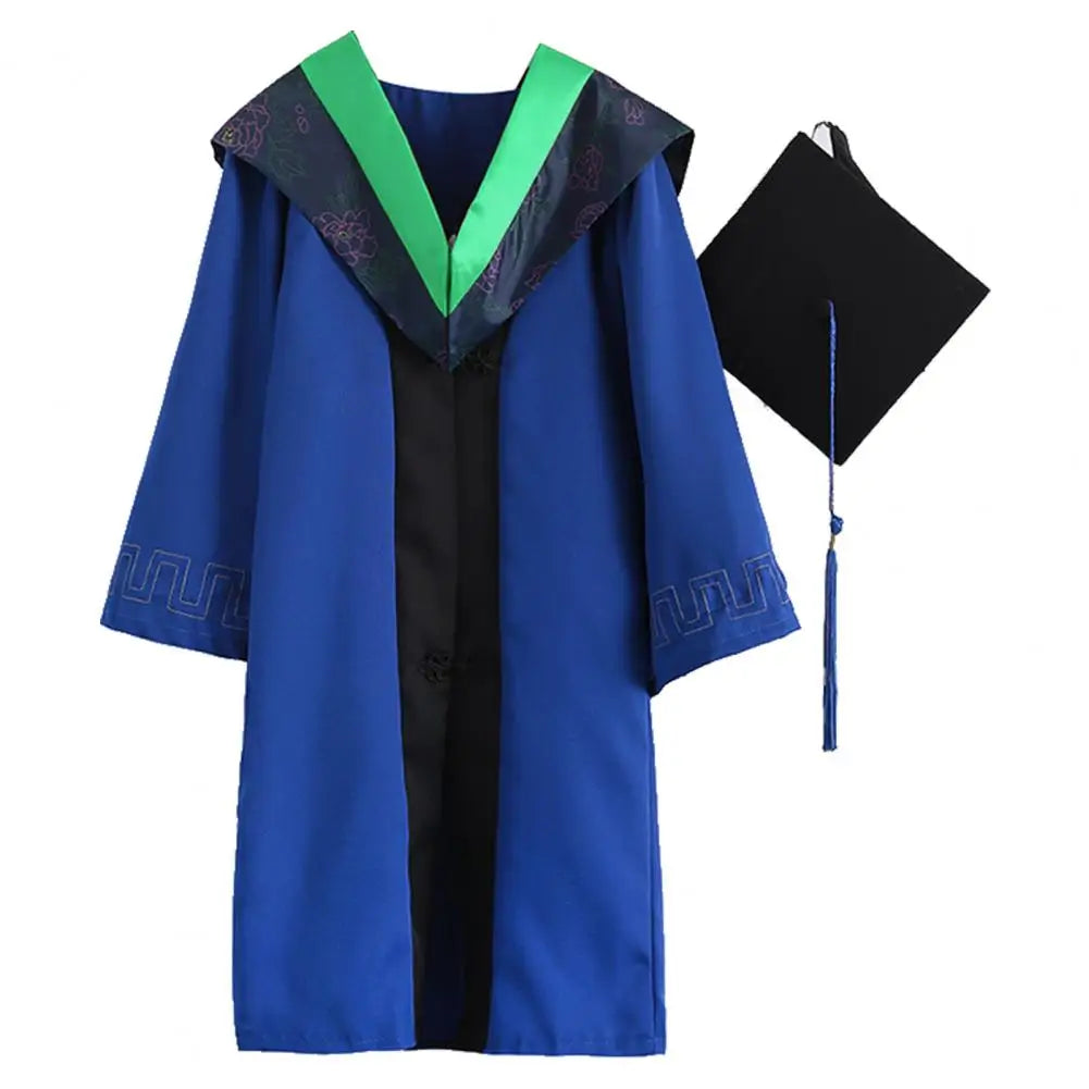 Graduation Uniform Bachelor Cloaks Hat Graduation Ceremony Outfits Degree Master Uniform Graduation Photography Graduation Robes