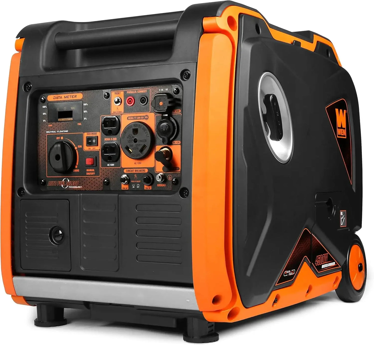 DF450i Super Quiet 4500-Watt Dual RV-Ready Portable Inverter Generator with Fuel Shut-Off Meets EPA III and CARB Standards