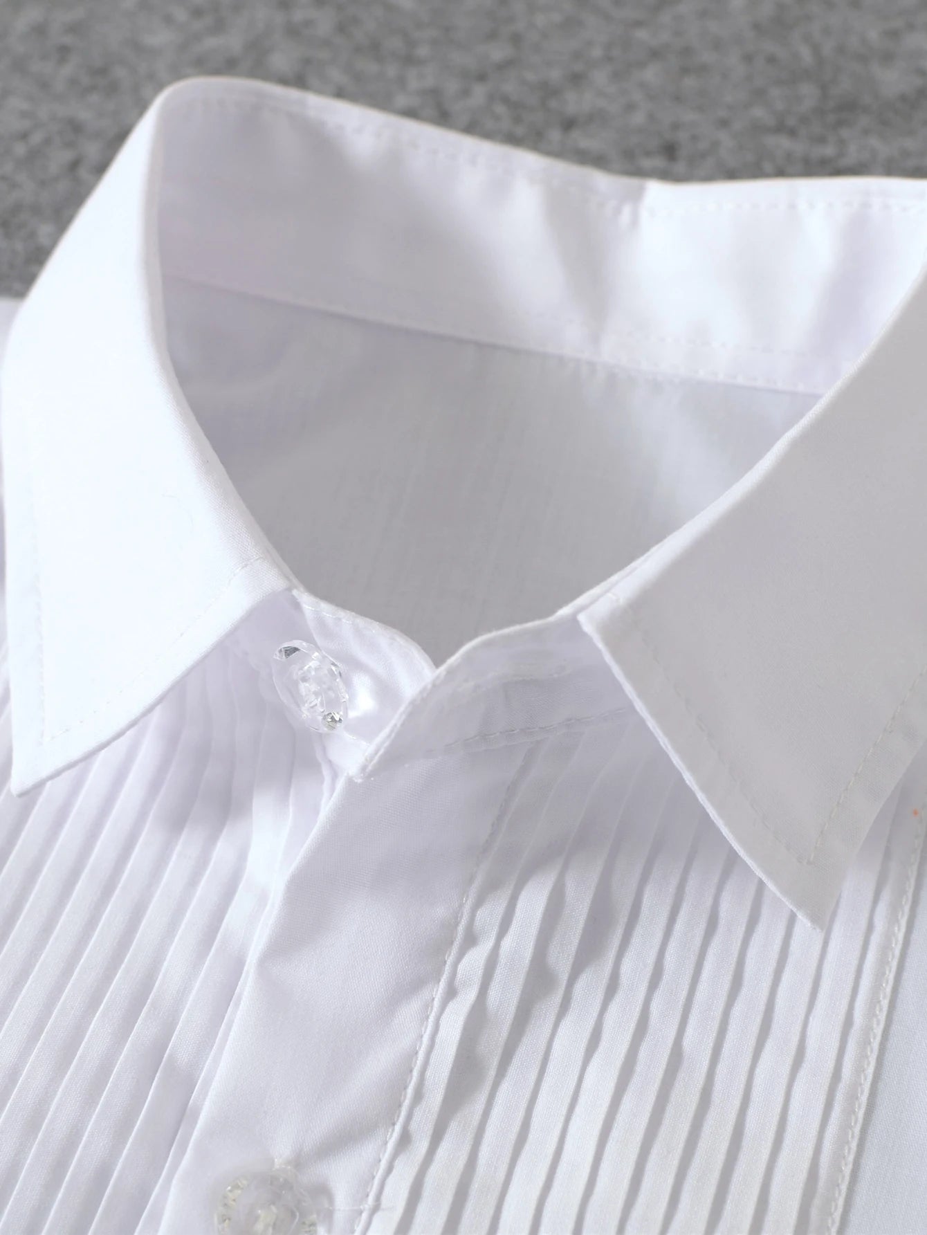 4pcs/set Boys' short Suit Set With short  Shirt , short Pants  Tie And Straps School Uniforms