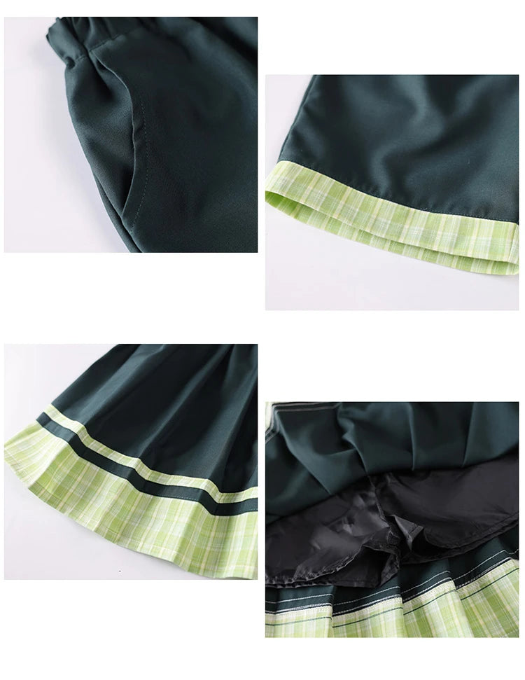 School Uniform Boy Girls Clothing Set Top And Bottom 2 Pieces Costume Suit Kids Child Stage Wear Performance Clothes Tracksuit
