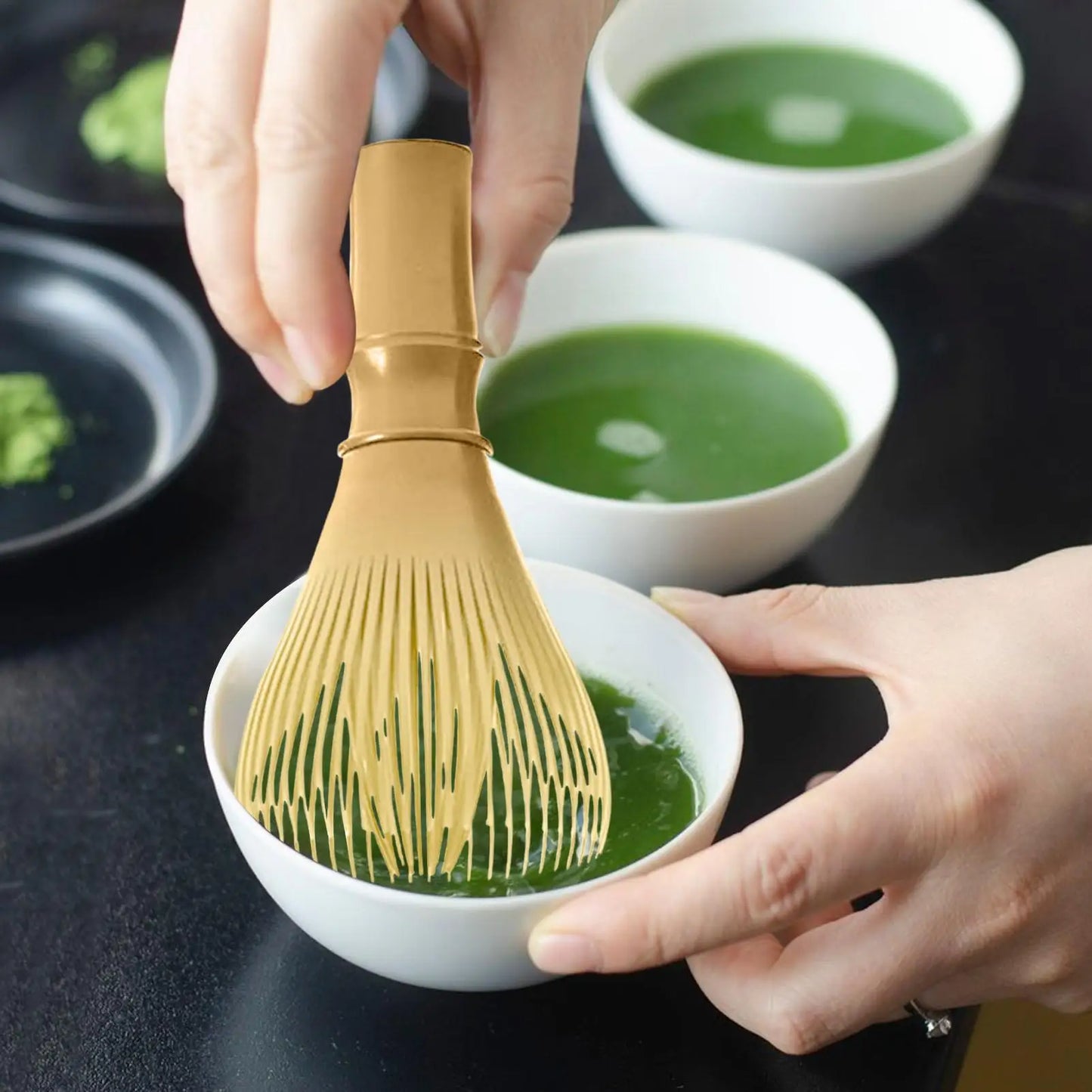 Matcha Whisk Reusable Matcha Mixer Matcha Green Tea Powder Stirrer Reusable Matcha making Tool Kitchen Accessories