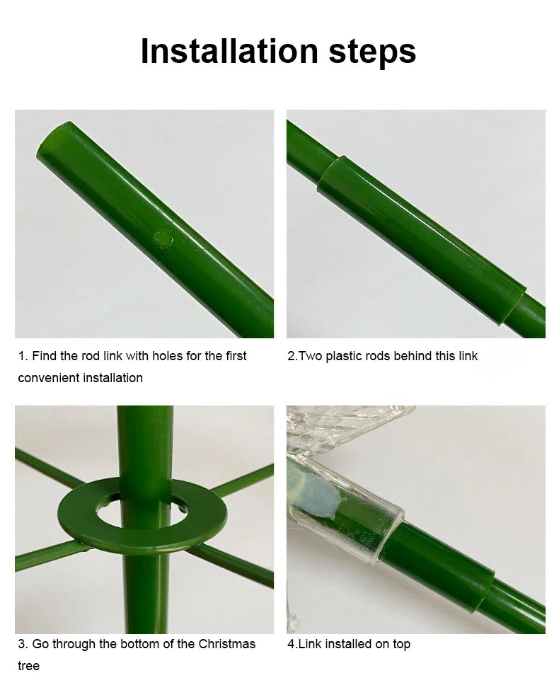 Solar Christmas Tree Lights Festive Dress Up Scene Layout Outdoor Garden Windproof IP65 Star Lights Decorative Lights