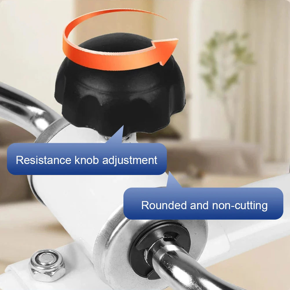 Pedal Exerciser Exercise Bike Under Desk Bike Pedal Exerciser for Elderly Leg Rehabilitation Home Gym Exercise Fitness Equipment