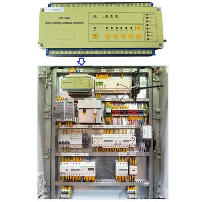 Smart Streetlight control cabinet keep your pace to the smart city-energy power metering connecting centralized controller