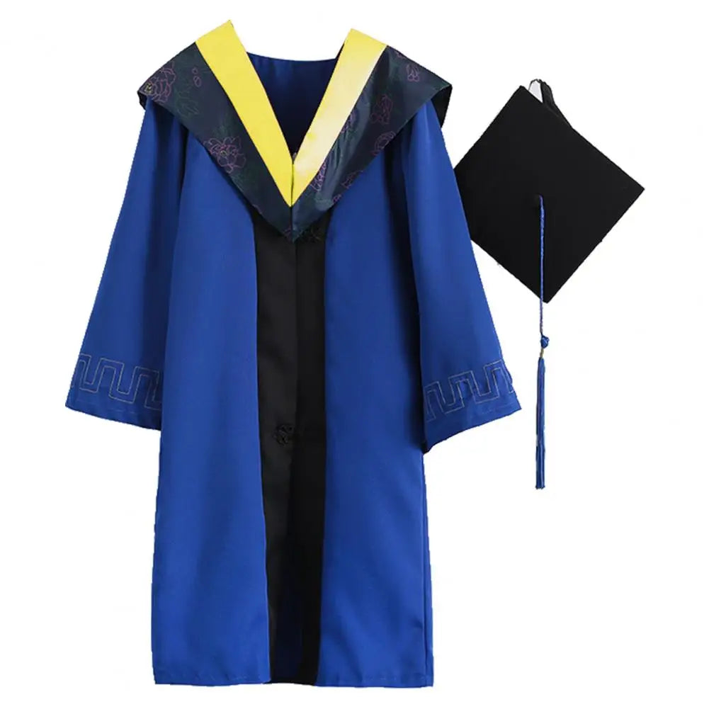 Graduation Uniform Bachelor Cloaks Hat Graduation Ceremony Outfits Degree Master Uniform Graduation Photography Graduation Robes