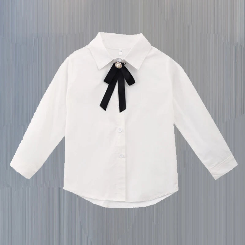 School Uniform for Teens School Uniform for Girls Children Costume Kids Suit Preppy Sweater Skirt Clothes for Girls 12 13 14