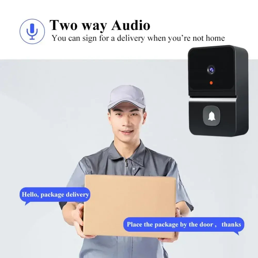 Xiaomi MIJIA Wireless Doorbell WiFi Outdoor HD Camera Security Door Bell Night Vision Video Intercom Voice Change For Home