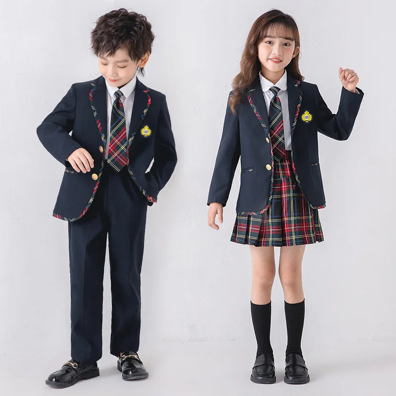Japanese School Uniforms for Men and Women, Anime Dress, Clothes Set for Kids, Girls, Boys, British, Japan, Outfits