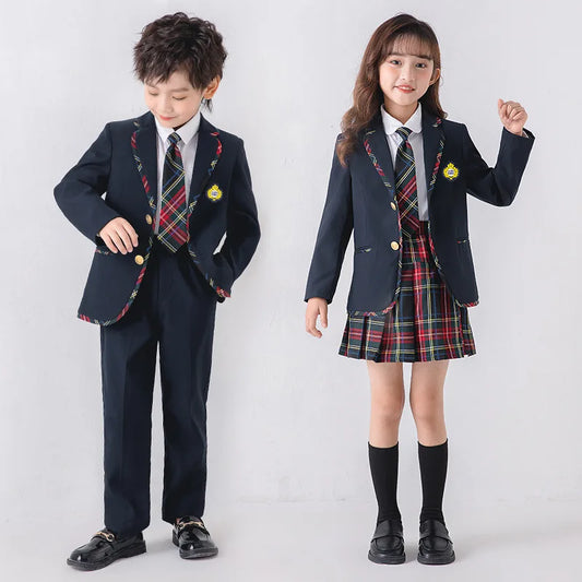 Japanese School Uniforms for Men and Women, Anime Dress, Clothes Set for Kids, Girls, Boys, British, Japan, Outfits