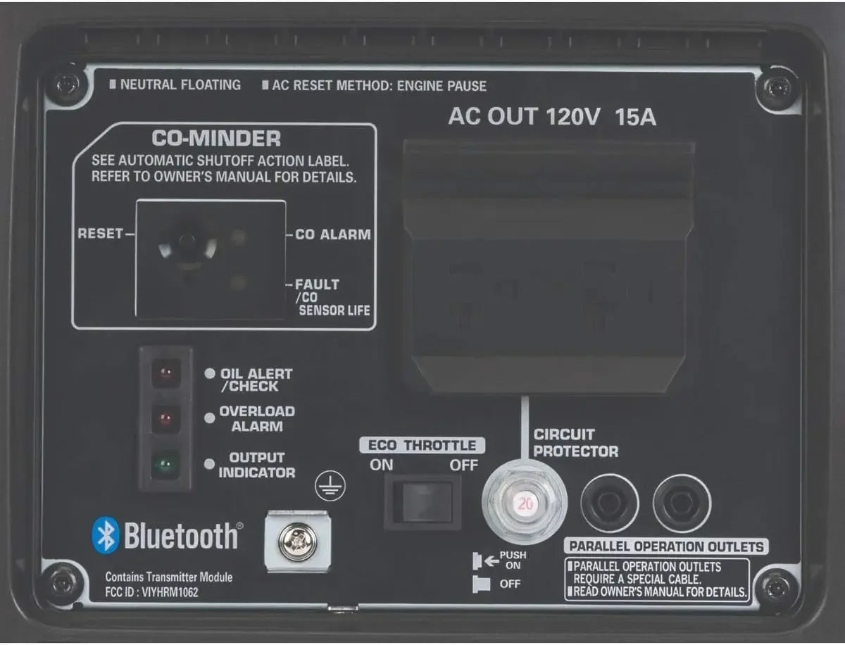 EU2200ITAN 2200-Watt 120-Volt Super Quiet Portable Inverter Generator with CO-Minder - 49-State To Get More Done