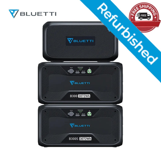 BLUETTI Refurbished Expansion Battery B230 B300 B300S 2048Wh 3072Wh 3072Wh LiFePO4 Battery Pack for BLUETTI Extra Battery