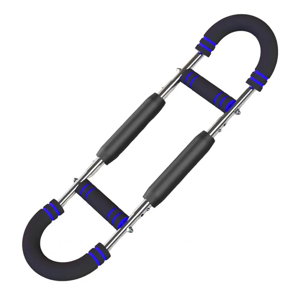 65*17.5cm Twister Arm Exerciser With Foam Handle 40-50kg Adjustable Chest Workout Bar Forearm Triceps Muscle Fitness Equipment