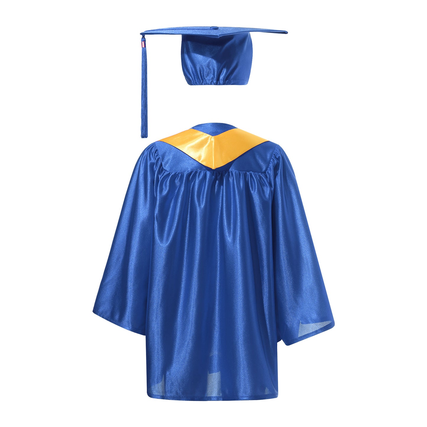 Kids Girls Boys School Uniform Ceremony Graduation Ceremony Gown with Badge Outfit Children Set Preschool Kindergarten Costumes