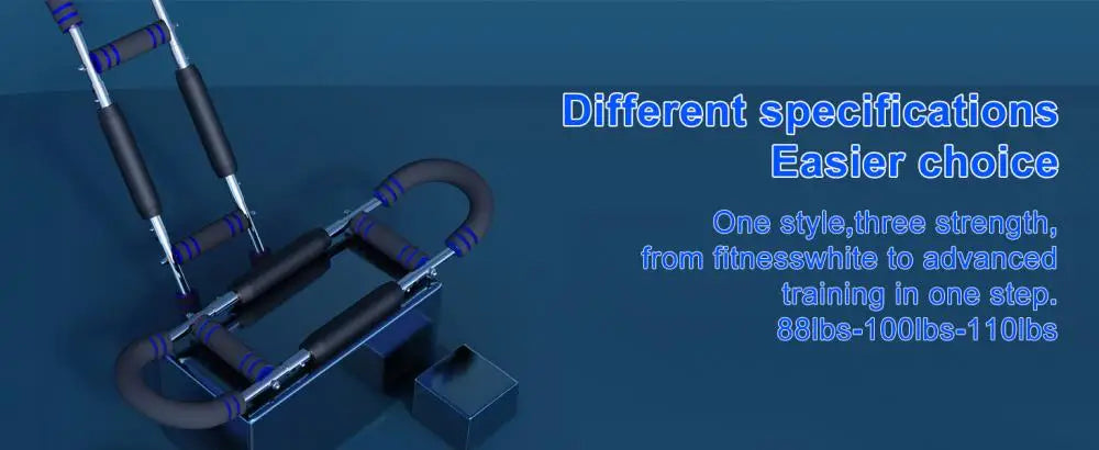 65*17.5cm Twister Arm Exerciser With Foam Handle 40-50kg Adjustable Chest Workout Bar Forearm Triceps Muscle Fitness Equipment