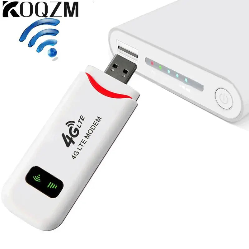 4G LTE Wireless Router USB Modem Mobile Broadband Sim Card Wireless WiFi Adapter 4G Router Home Office Router Transmitter