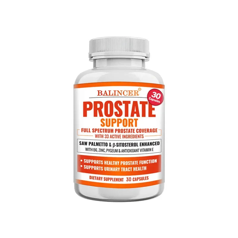 Balincer Men's Vitamin Capsules - Supports Prostate Function, Helps Improve Urinary Tract Function, Relieves Frequent Urination - MediaEclat.store