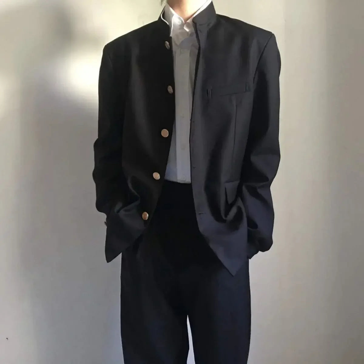 Japanese school uniform Zhongshan suit college Suzuki school uniform JK men's and women's class uniform jacket