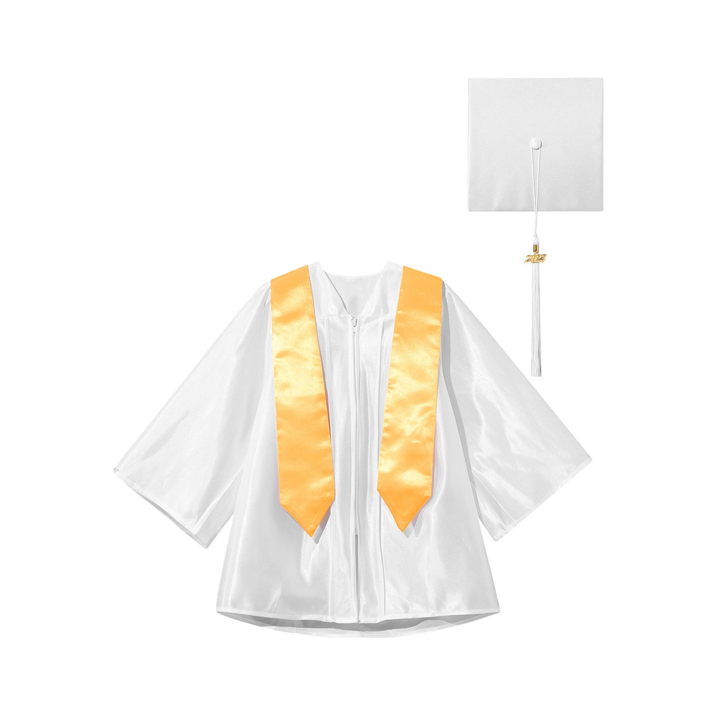 Kids Girls Boys School Uniform Ceremony Graduation Ceremony Gown with Badge Outfit Children Set Preschool Kindergarten Costumes