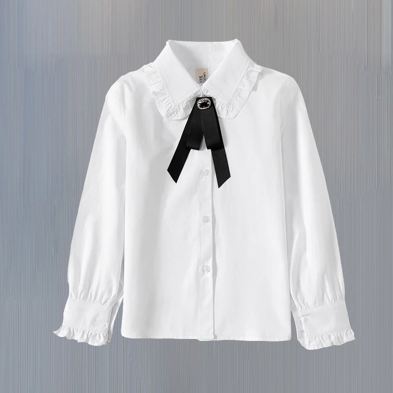 School Uniform for Teens School Uniform for Girls Children Costume Kids Suit Preppy Sweater Skirt Clothes for Girls 12 13 14