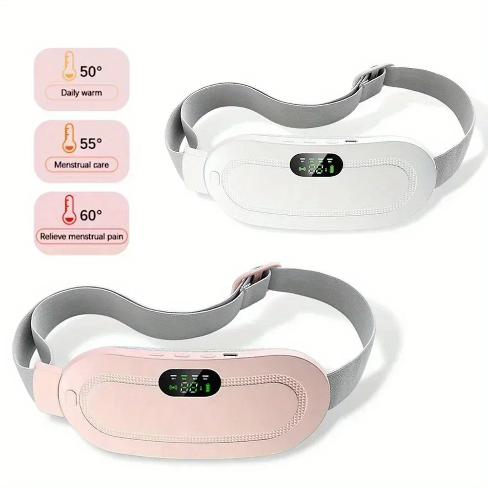 Portable Multifunctional  Menstrual Pad Warm Palace Waist Belt  Menstrual Massager  Belt Waist Massager Period Cramp Massager