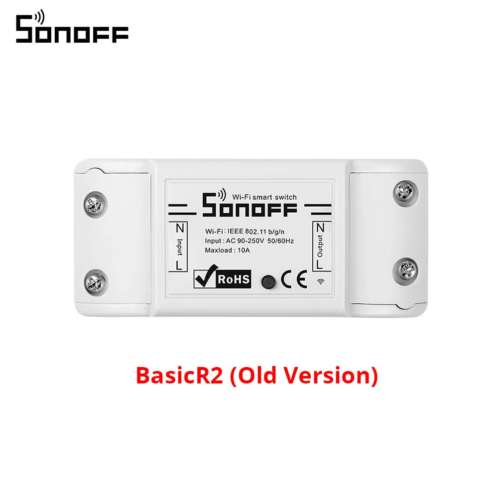 Itead SONOFF Basic R2 Mini DIY Module Wifi Light Switch Wireless APP Remote Control Switch 220V  Smart Home Electrical Switches - MediaEclat.store