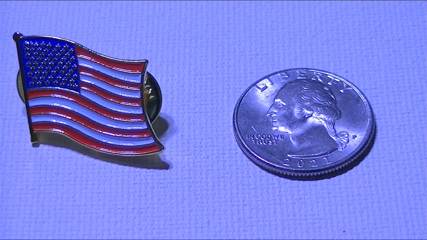 American Flag Lapel Pin | $12.96