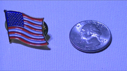 American Flag Lapel Pin | $12.96
